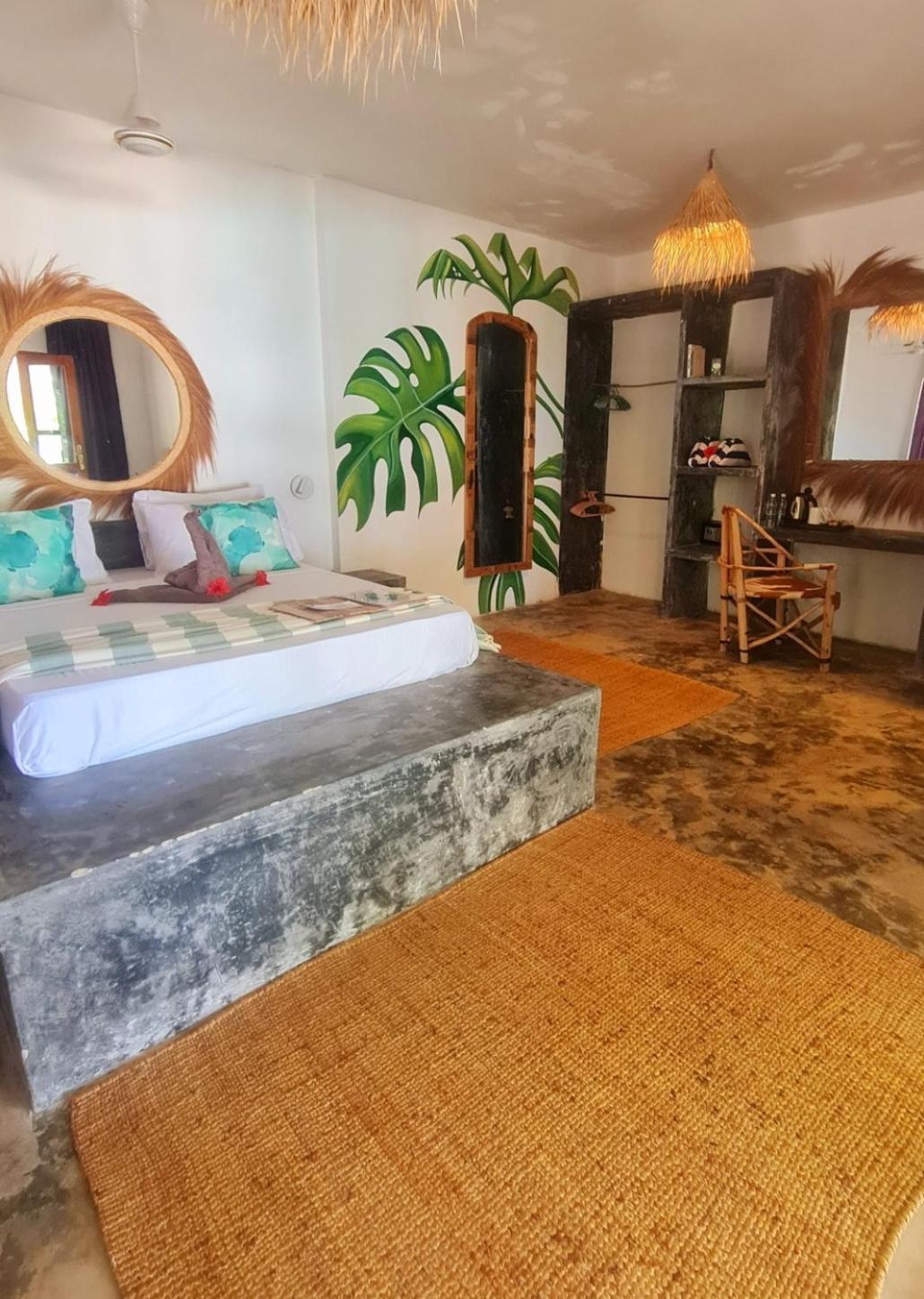 Garden Beach Bungalows Jambiani 잠비아니 객실 사진