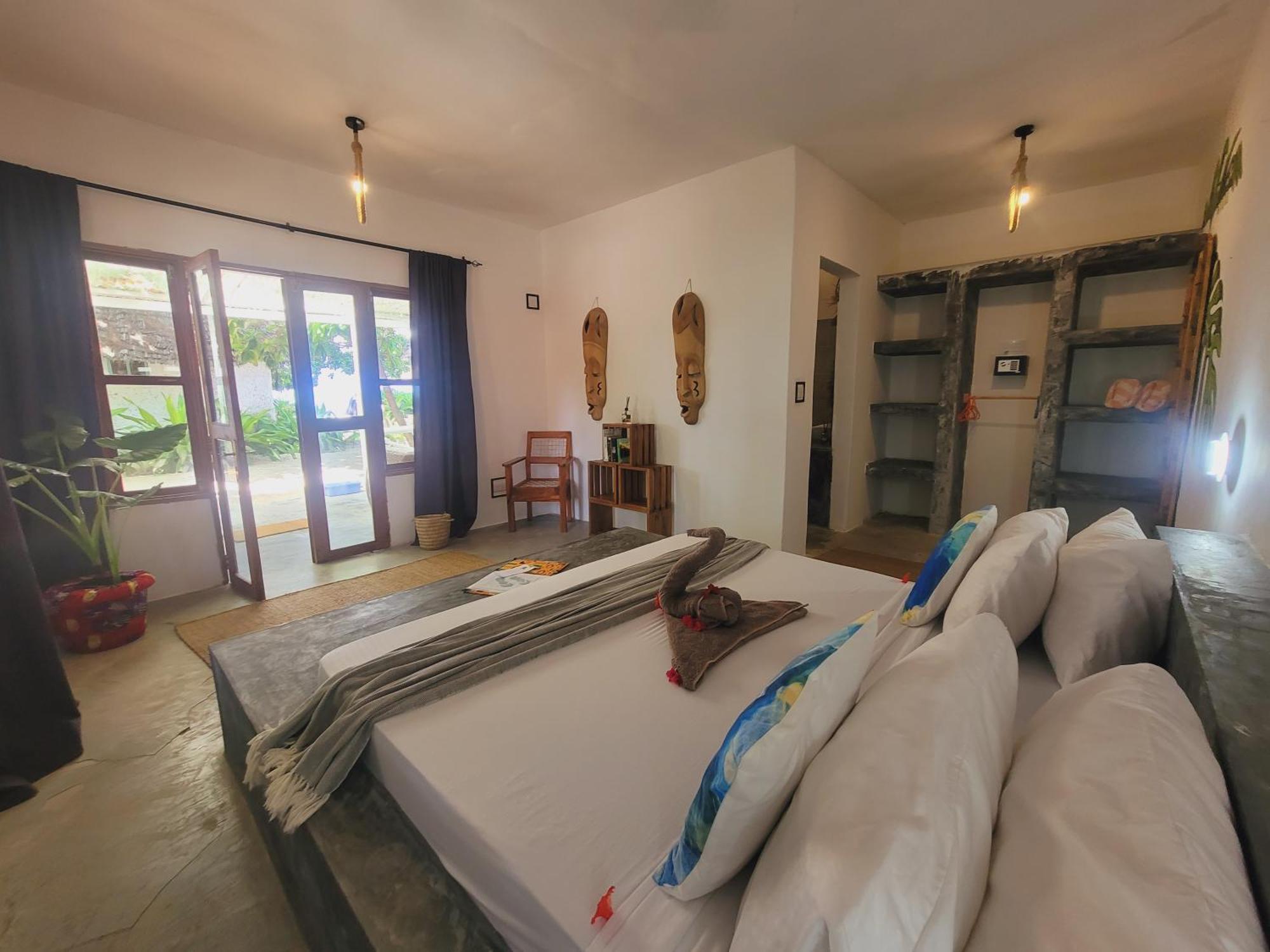 Garden Beach Bungalows Jambiani 잠비아니 객실 사진